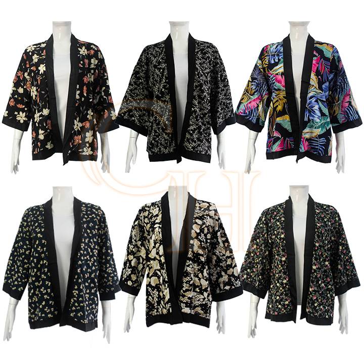 HARGA BORONG ) CARDIGAN PEREMPUAN BUNGA 